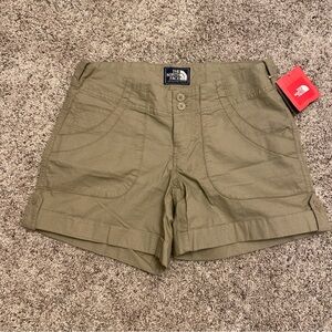 The North Face Women's Khaki Cargo Shorts